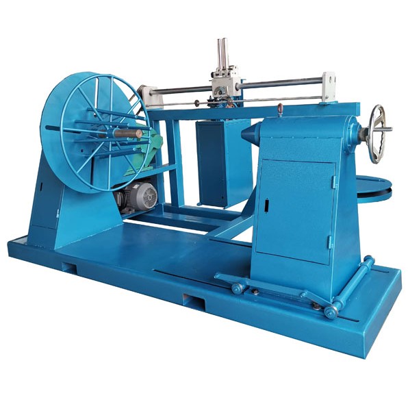Como uma máquina laminadora de cabo de aço mede e enrola o cabo
